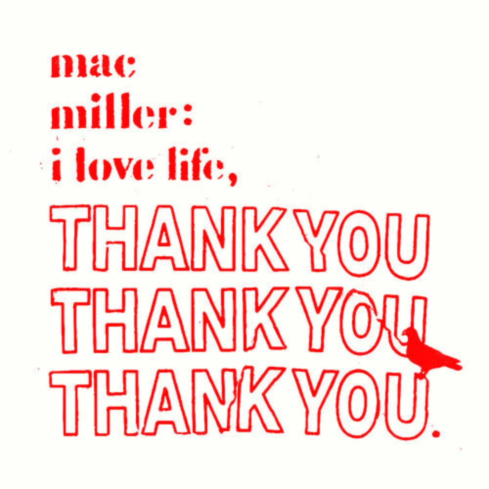 Mac Miller – I Love Life Thank You Target Exclusive White Color Vinyl New
