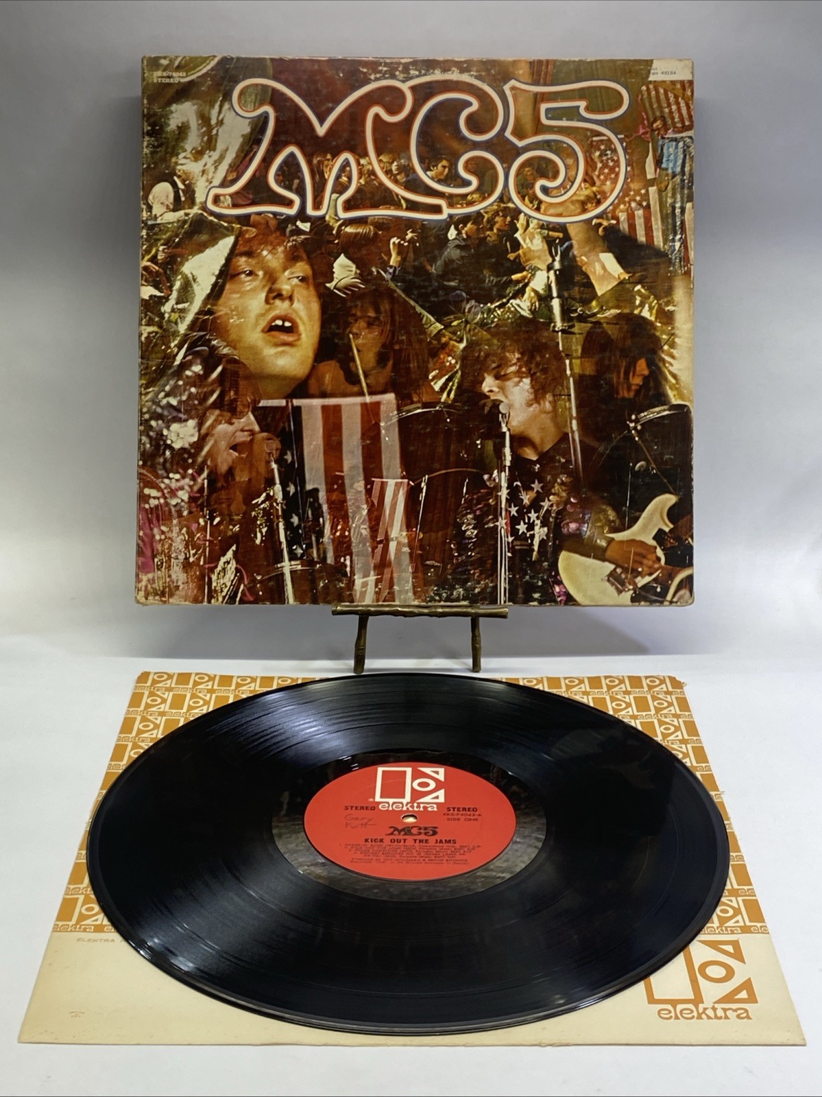 MC5 Kick Out The Jams Vintage 1969 Vinyl LP Elektra Record EKS-74042