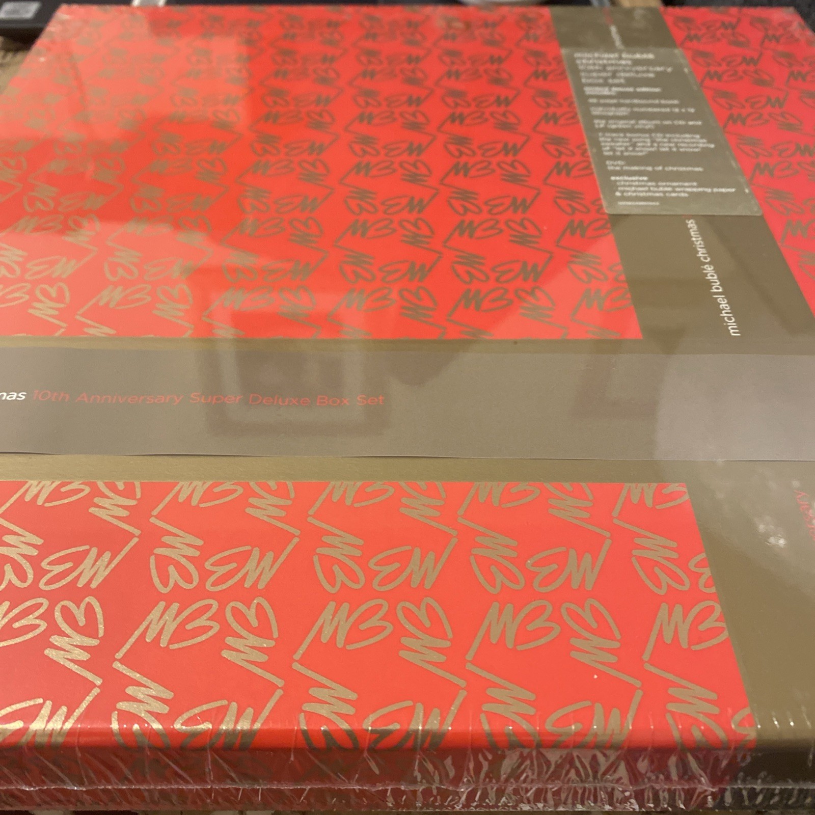Michael Bublé – Christmas 10th Anniversary Super Deluxe Box Vinyl 2CD DVD SEALED