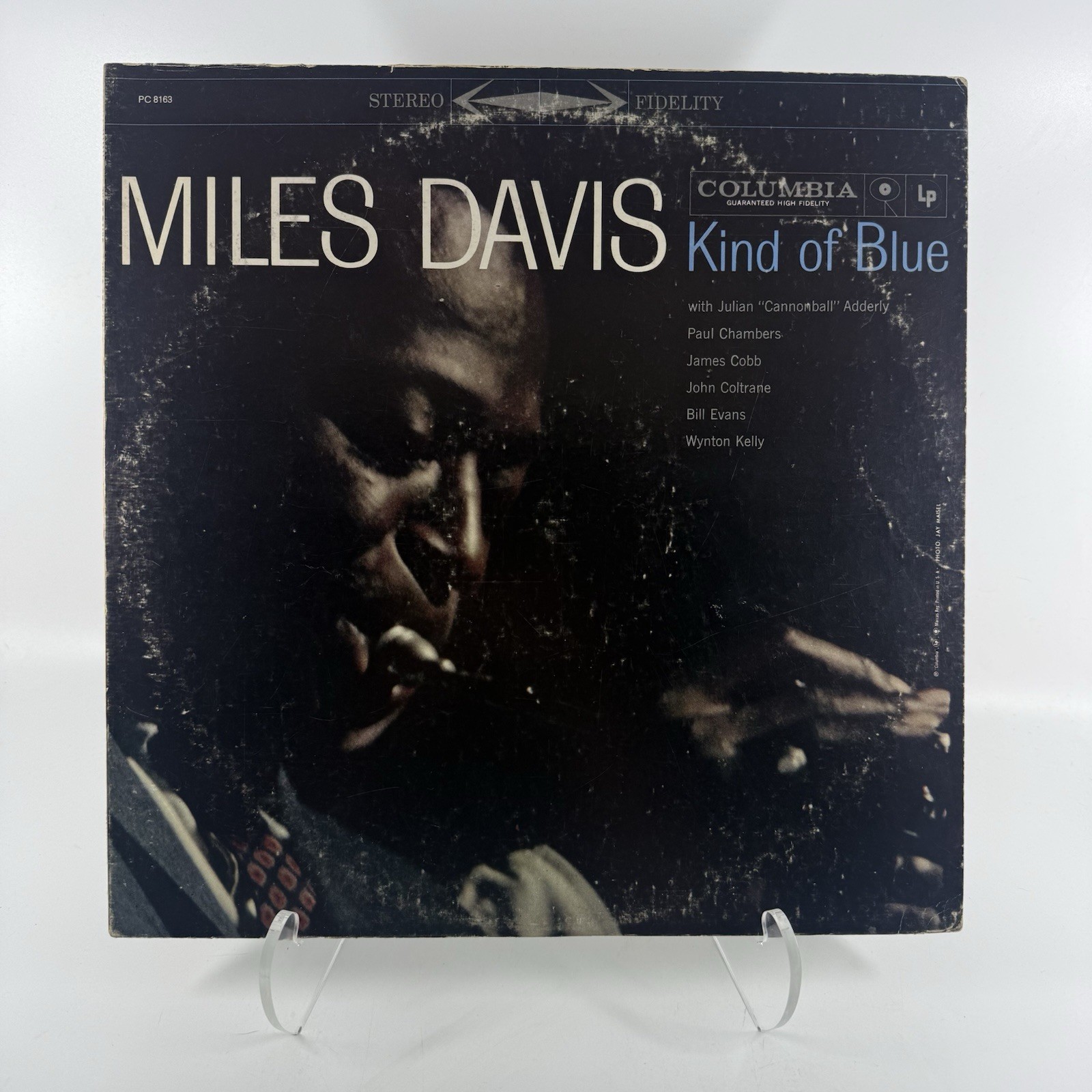 Miles Davis – Kind Of Blue Vinyl Record 1977 Columbia PC8164