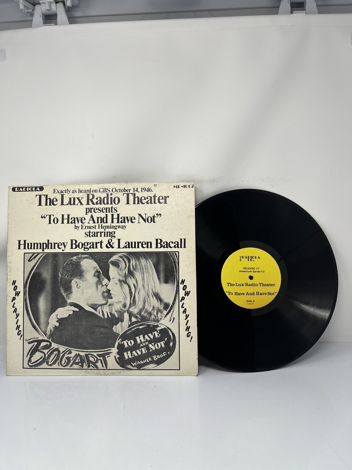 Humprey Bogart & Lauren Bacall – To Have And Have Not – 12″ LP