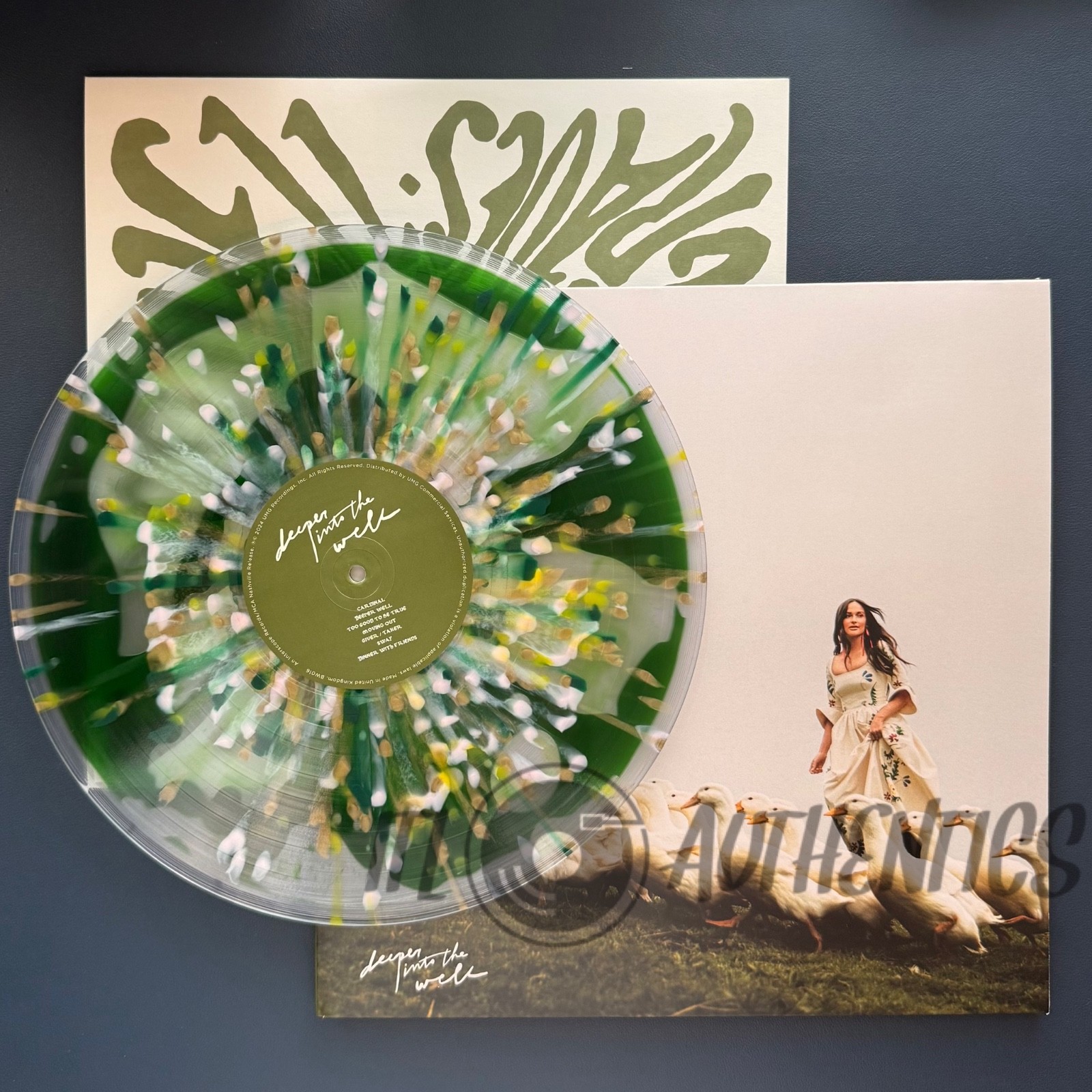 KACEY MUSGRAVES Deeper Into The Well | BAD WORLD GREEN LIQUID VINYL | MINT ✨