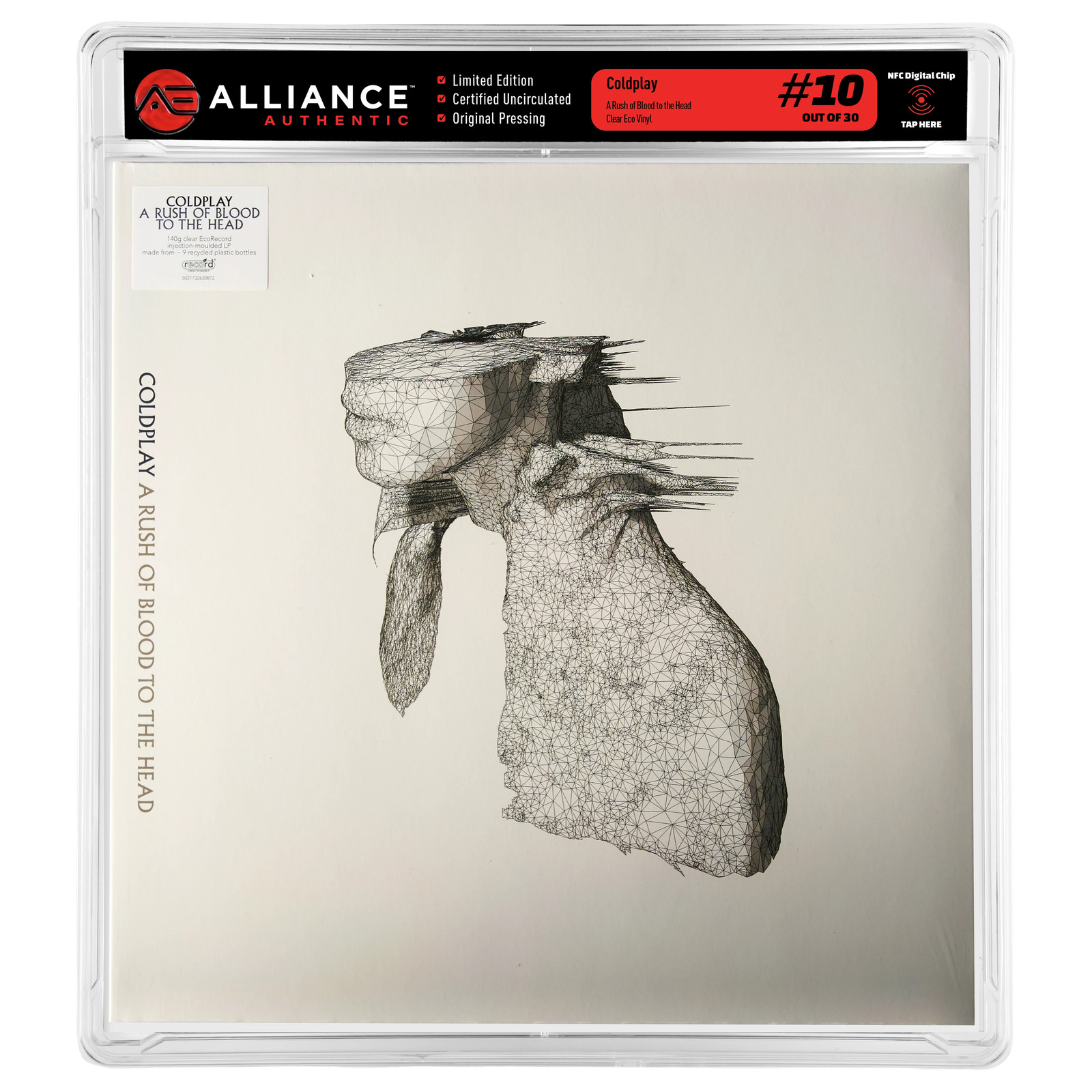 Coldplay – A Rush of Blood to the Head #10 of 30 Encapsulated NFC-Secured