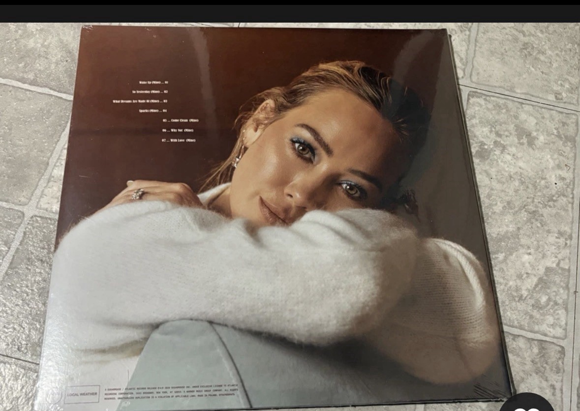 Hilary Duff: Mine 🆕️ Silver Colored Vinyl LP Limited Edition RSD 2026