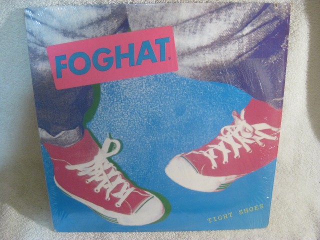 FOGHAT Tight Shoes 1980 Vinyl LP Record Blues Pop Rock NM/NM In shrinkwrap