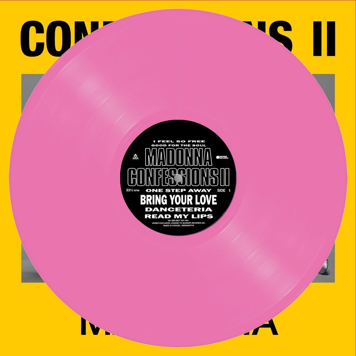 MADONNA Confessions II – Barnes & Noble HOT PINK Vinyl – Exclusive SOLD OUT
