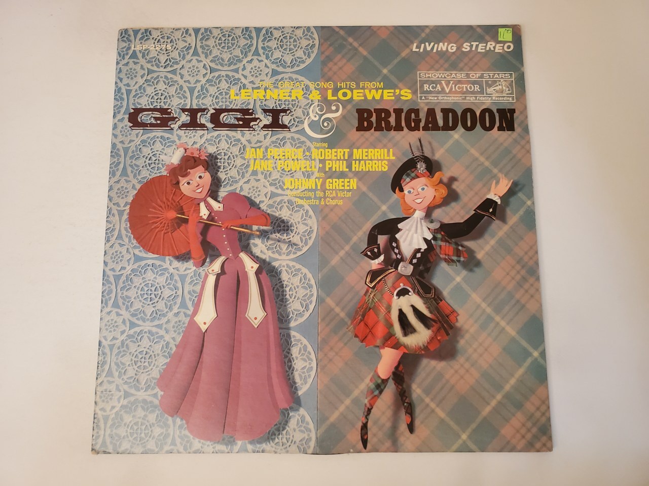 Johnny Green with RCA Victor Orchestra and Chorus – The Great Songs from Lerner