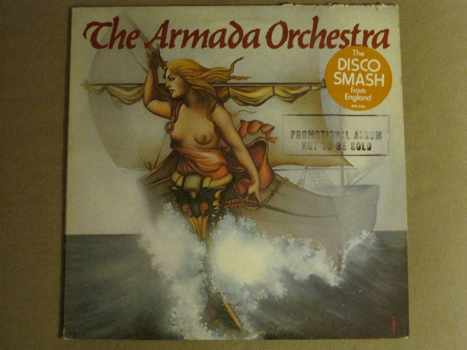 THE ARMADA ORCHESTRA S/T LP ORIG 75 SCEPTER RECORDS PROMO DISCO FUNK TOM MOULTON
