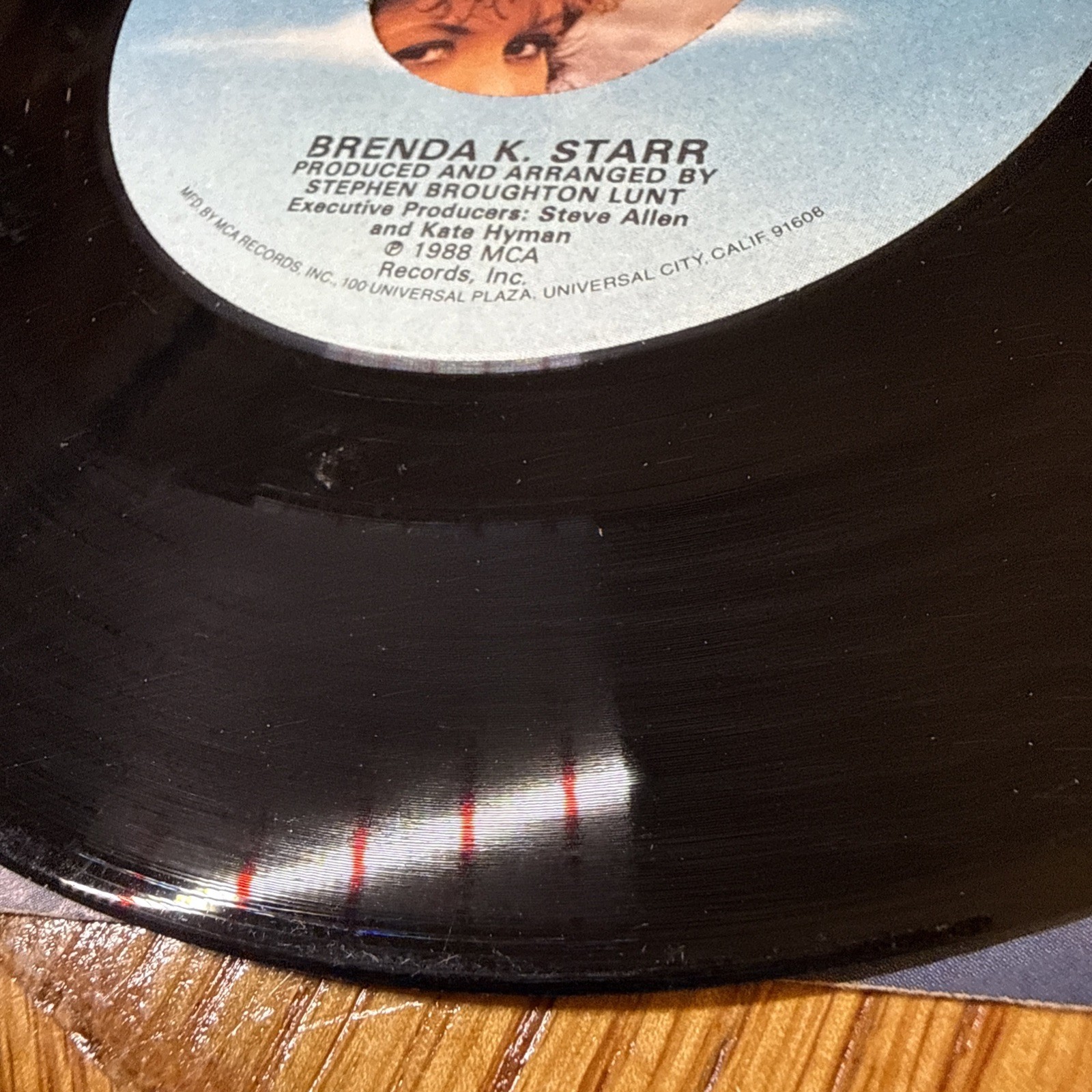 Brenda K Starr What You See Is What You Get Vtg 45 Vinyl Record Picture Sleeve
