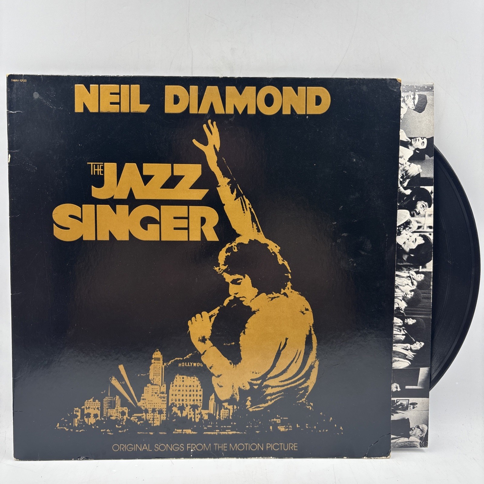 THE JAZZ SINGER 1980 Movie Soundtrack Vinyl LP Neil Diamond Music Gatefold Rock