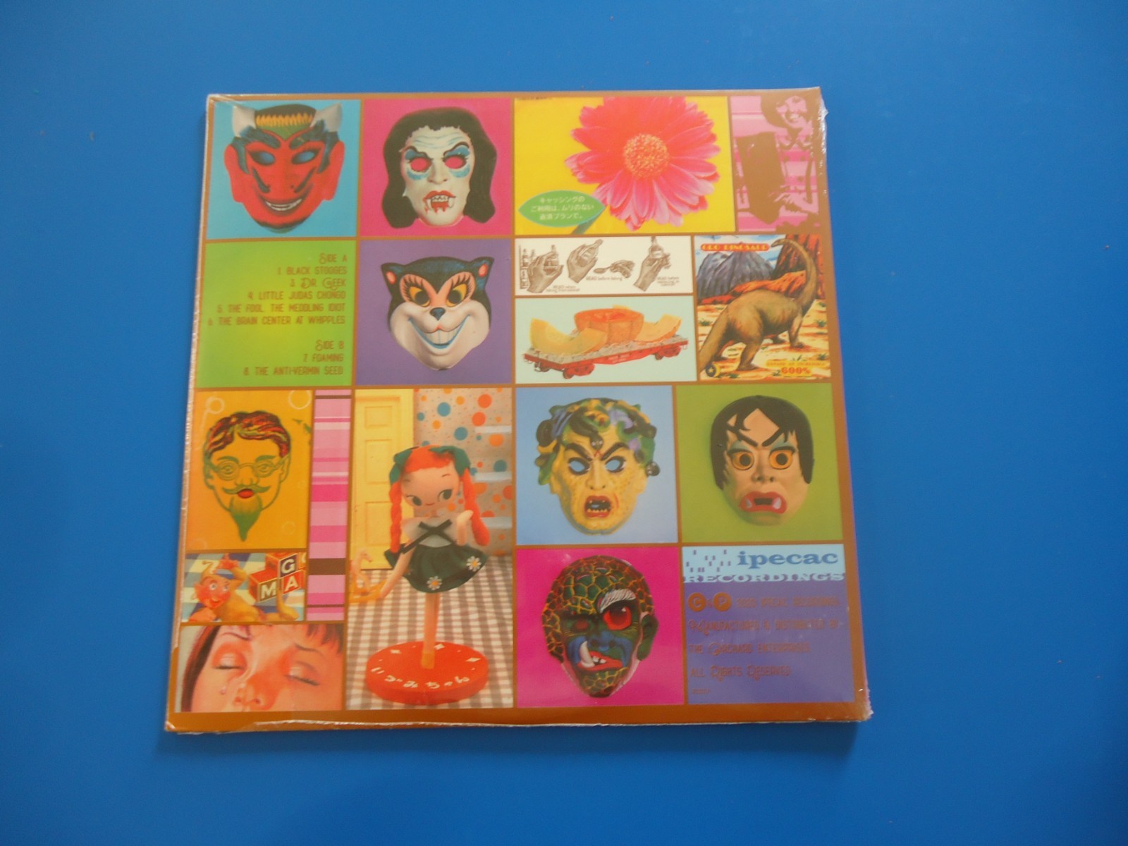 The Melvins Hostile Ambient Takeover LP 2021 NEW Shrink Wrap Tear Colored Vinyl