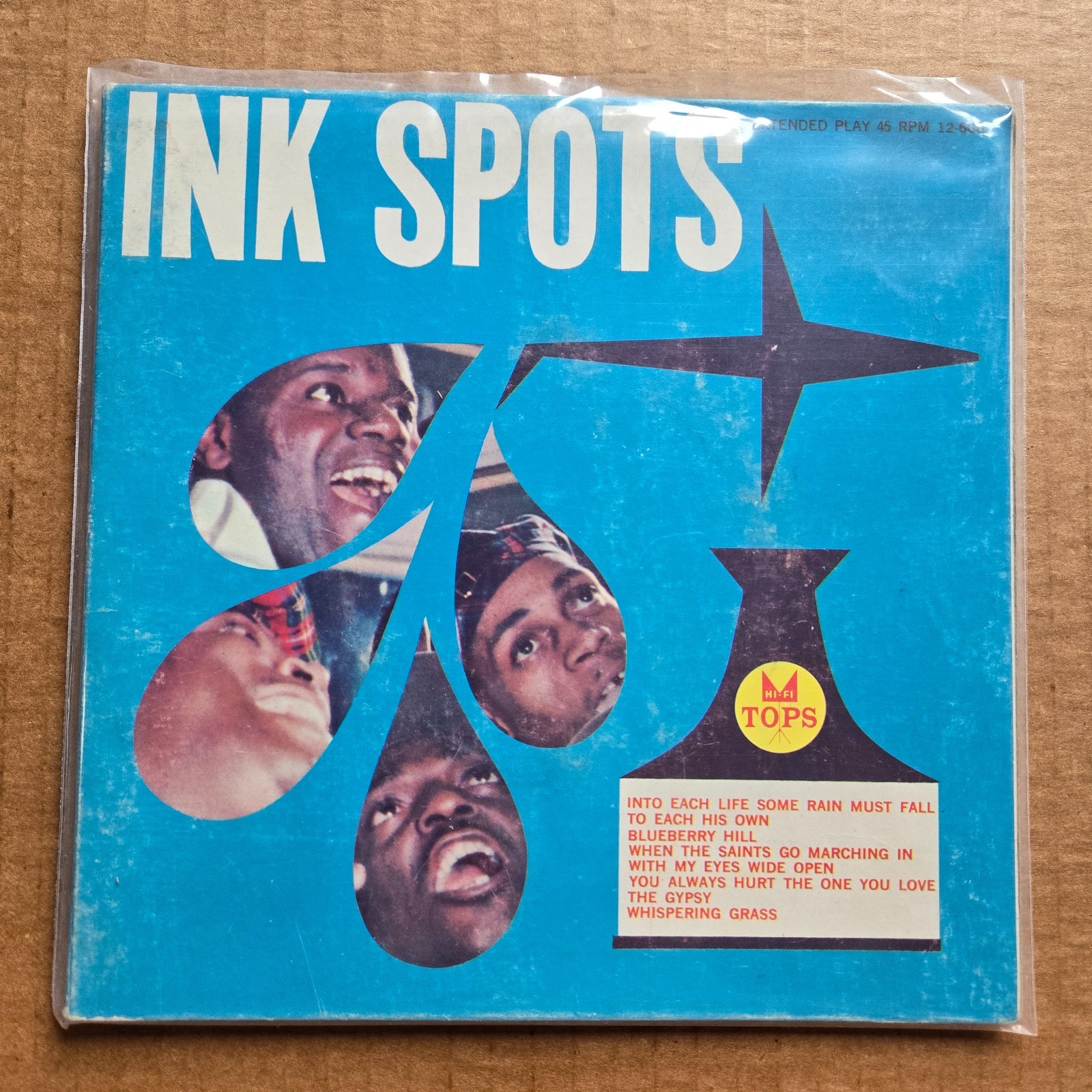 INK SPOTS With My Eyes Wide Open RECORD 1 ONLY Missing 2nd 45 7″ Vinyl Records
