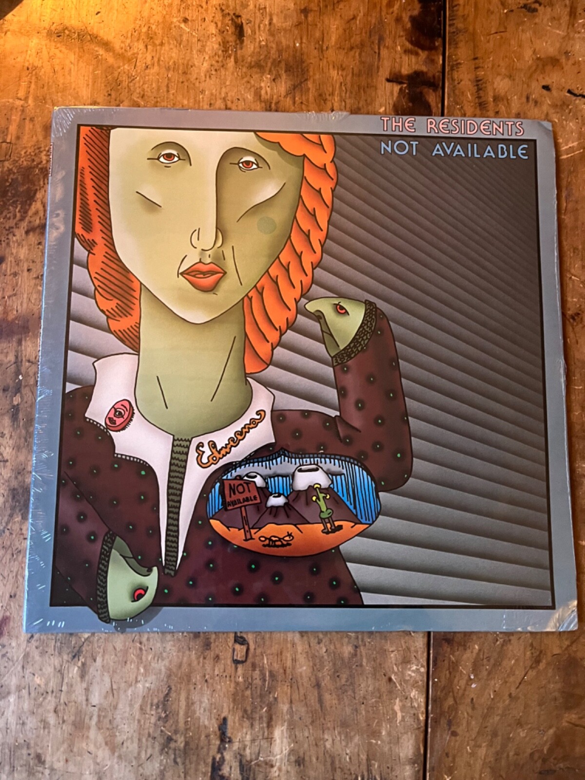 The Residents Not Available 1978 Vinyl Record SEALED