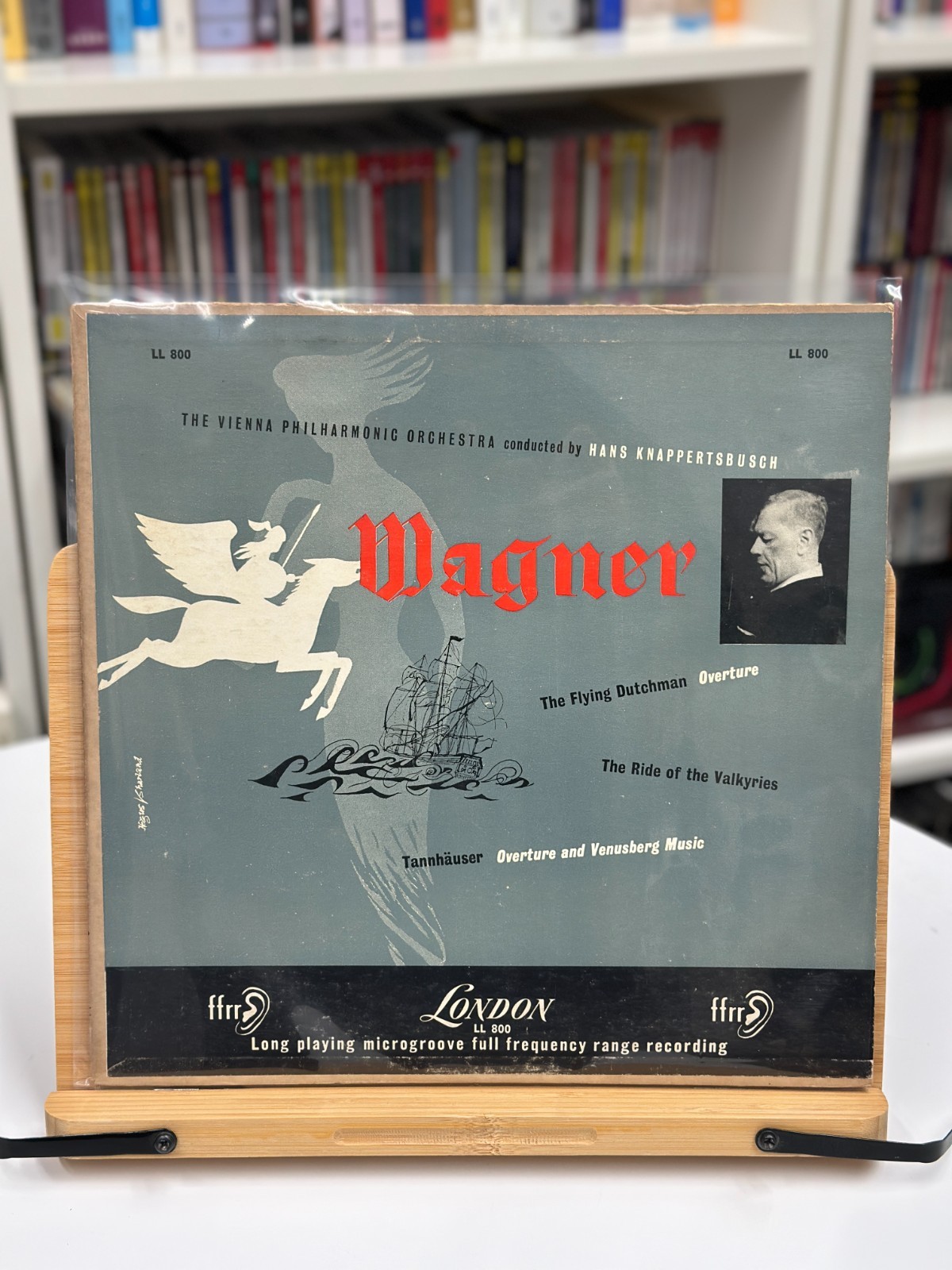 Wagner Hans Knappertsbusch Vienna Philharmonic London LL 800 ffrr Made in Englan