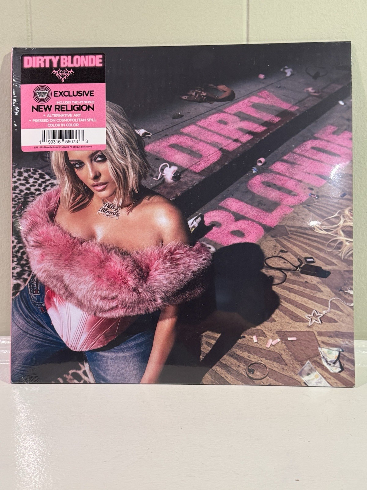 Bebe Rexha – Dirty Blonde Colored Vinyl LP Vertigo Vinyl Exclusive 121/1000