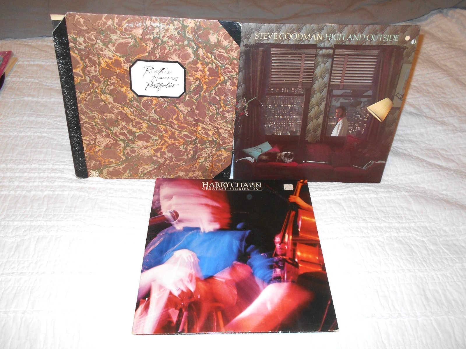 Harry Chapin Greatest Stories Live Richie Havens Portfolio Steve Goodman LPs Lot