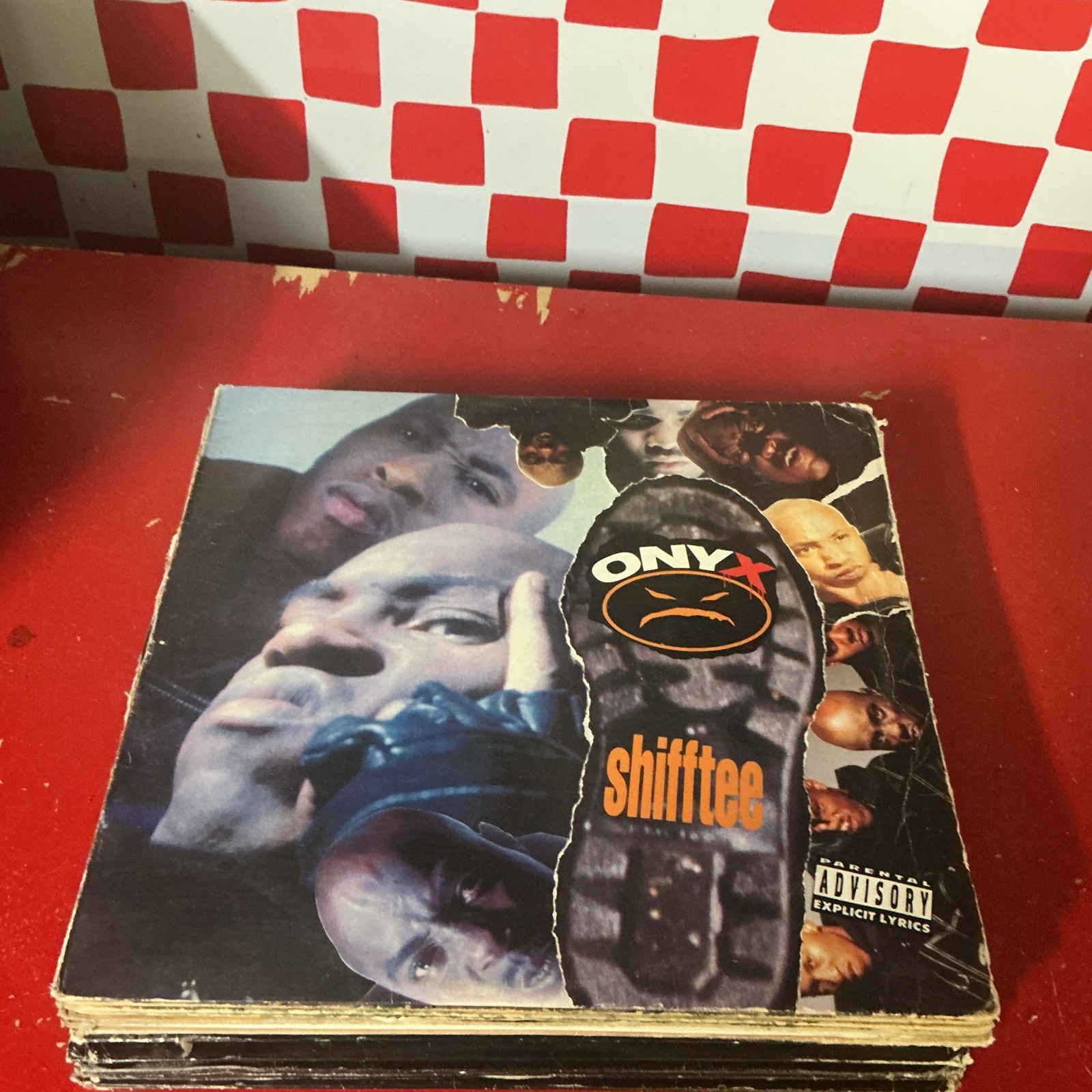 Onyx Shiftee Vinyl Single JMJ Hip-Hop Cardboard Sleeve Parental Advisory