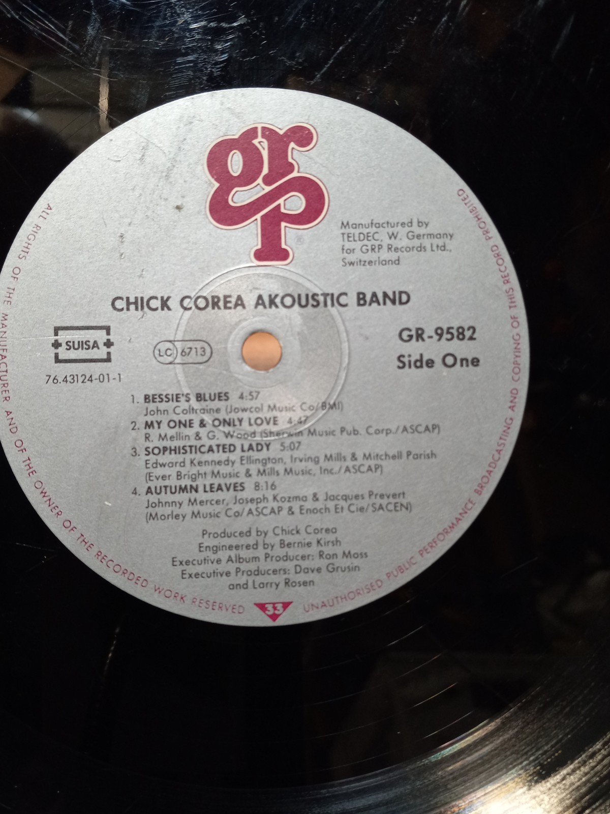 Chick Corea Akoustic Band , (ACCEPTABLE ) LP