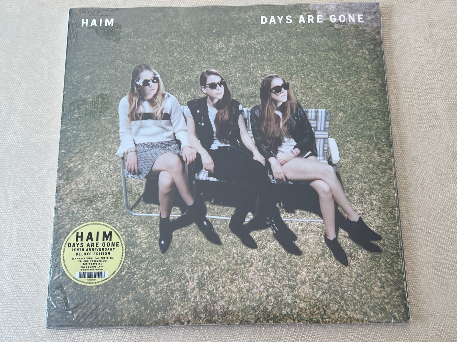 HAIM – Days Are Gone 10th Anniversary Deluxe Edition 2 LP Set on Green Vinyl NEW