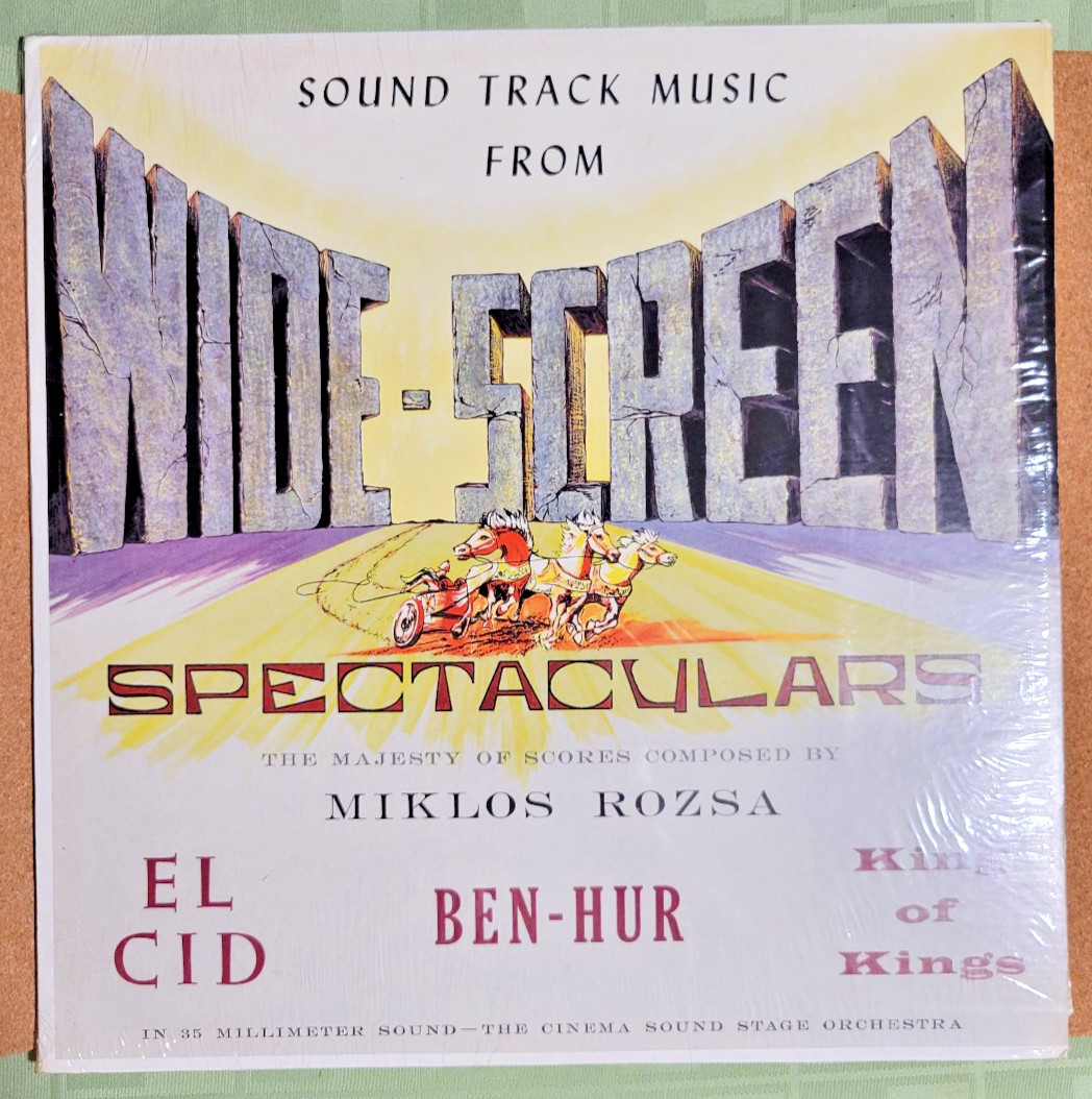 Sound Track Music from Wide-Screen Spectaculars – El Cid, Ben-Hur, King of Kings