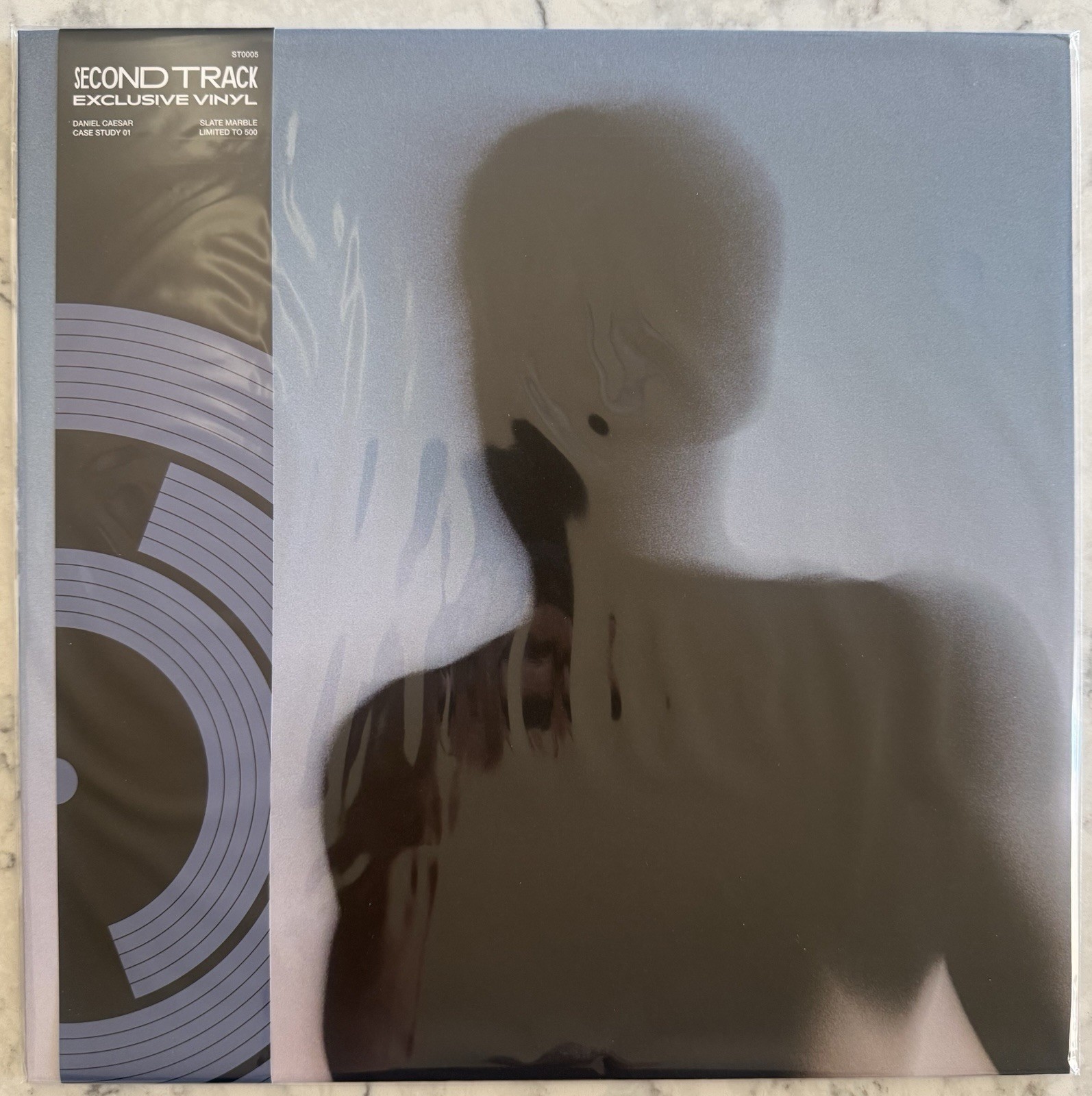 Daniel Caesar Case Study 01 Slate Marble Vinyl LP /500 Secondtrack Exclusive