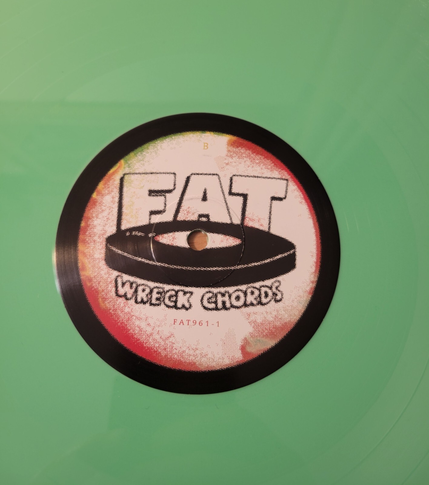 Direct Hit Wasted Mind 2016 Fat Wreck Chords With Insert Lime Green Vinyl LP