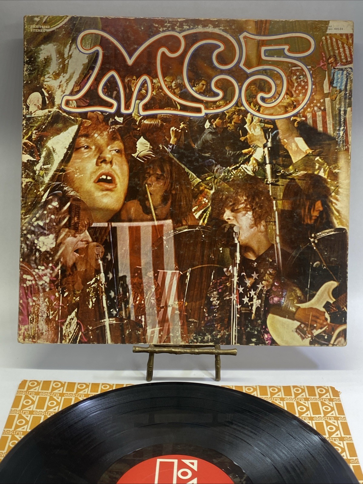 MC5 Kick Out The Jams Vintage 1969 Vinyl LP Elektra Record EKS-74042