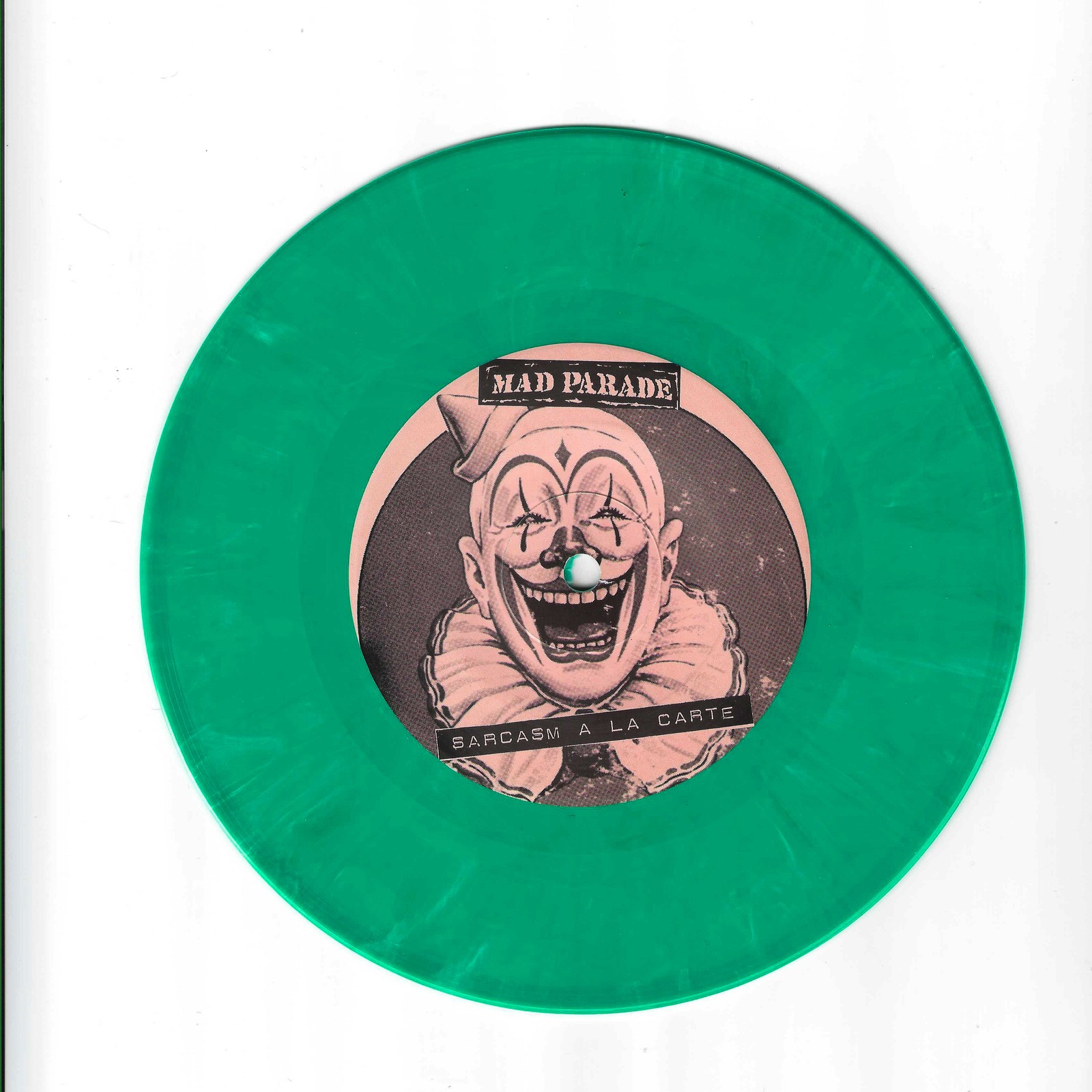 Mad Parade Flowers Of Evil / Wild Crazy Dream Vinyl 7″ Single, Green Vinyl