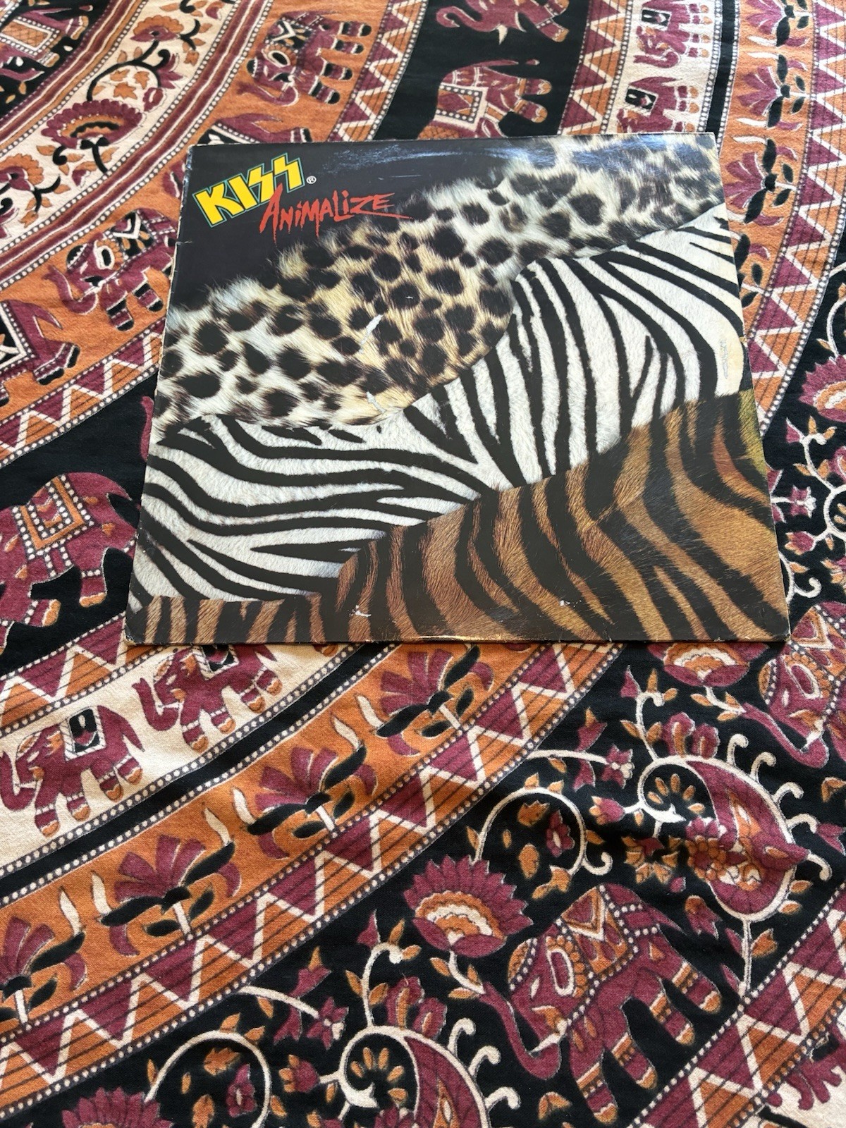 Kiss ‎Animalize UK 1984 Vinyl Vertigo