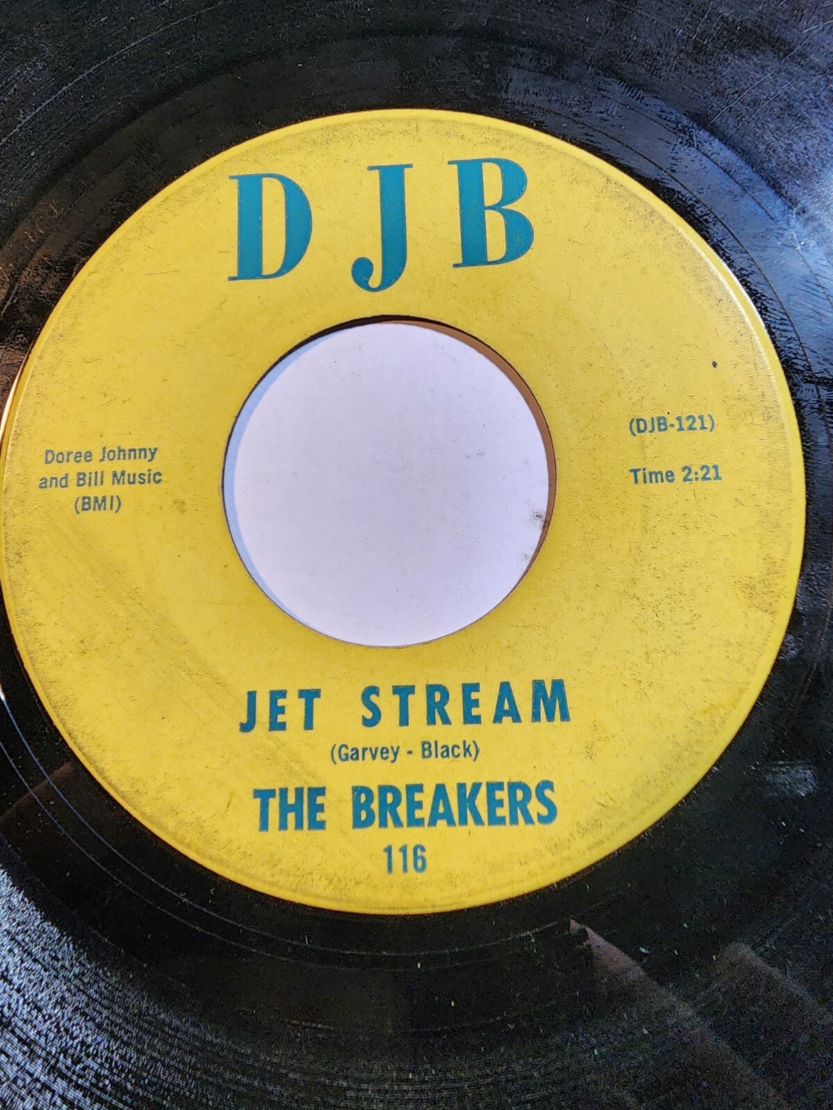 BREAKERS: beachhead / Jet Stream DJB 7″ Single 45 RPM GOOD+ F175