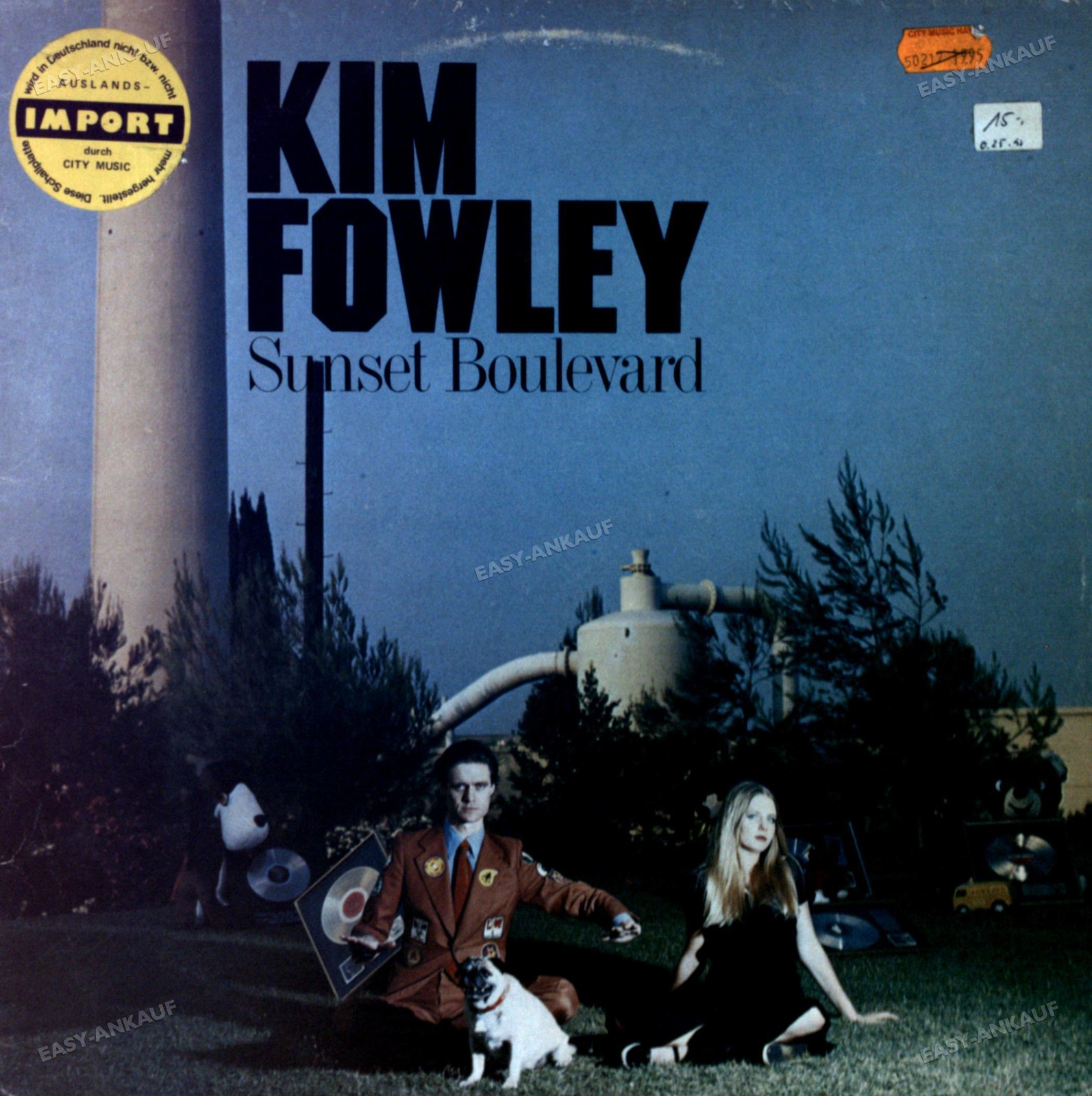 Kim Fowley – Sunset Boulevard LP (VG/VG) .*