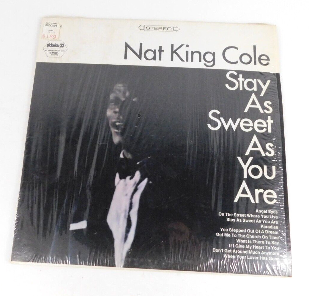 NAT KING COLE Stay As Sweet As You Are 1967 Pickwick SPC-3105 Vinyl LP Shrink