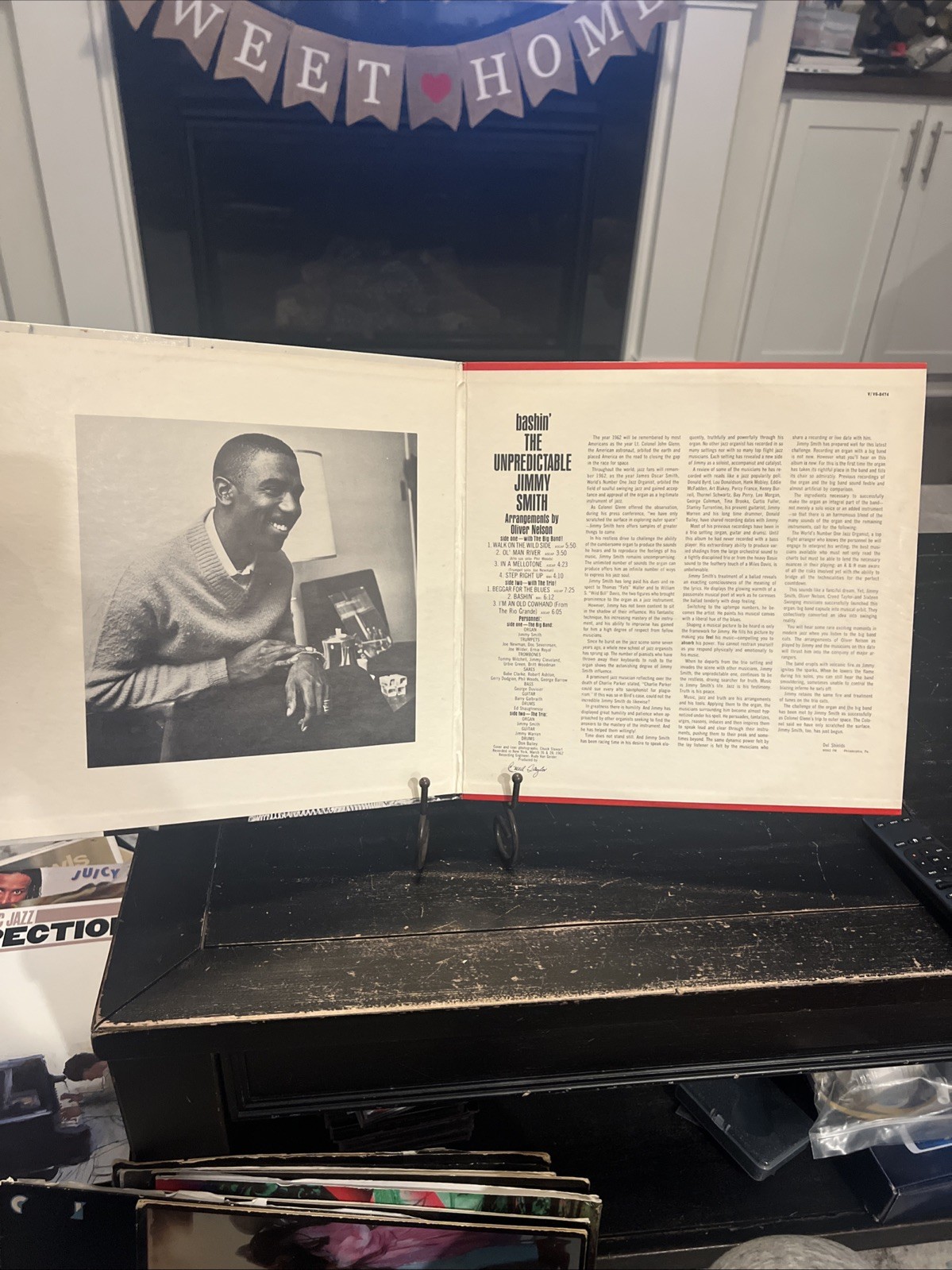 Jimmy Smith – Bashin’ The Unpredictable Jimmy Smith Vinyl 1962 V6-8474 Gatefold