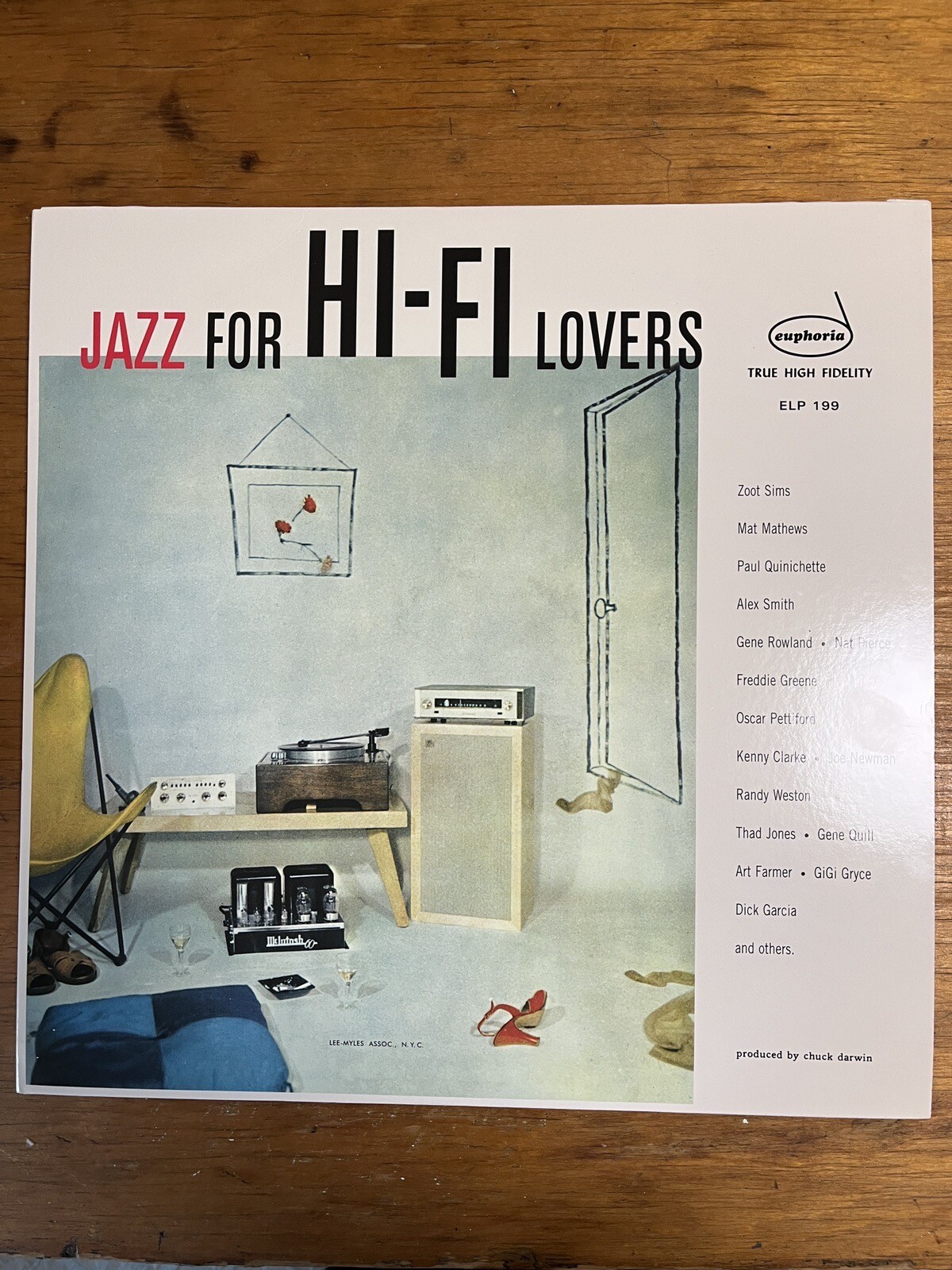 Jazz For Hi-Fi Lovers – Various Zoot Sims, – Sundazed , 180 Gram record LP