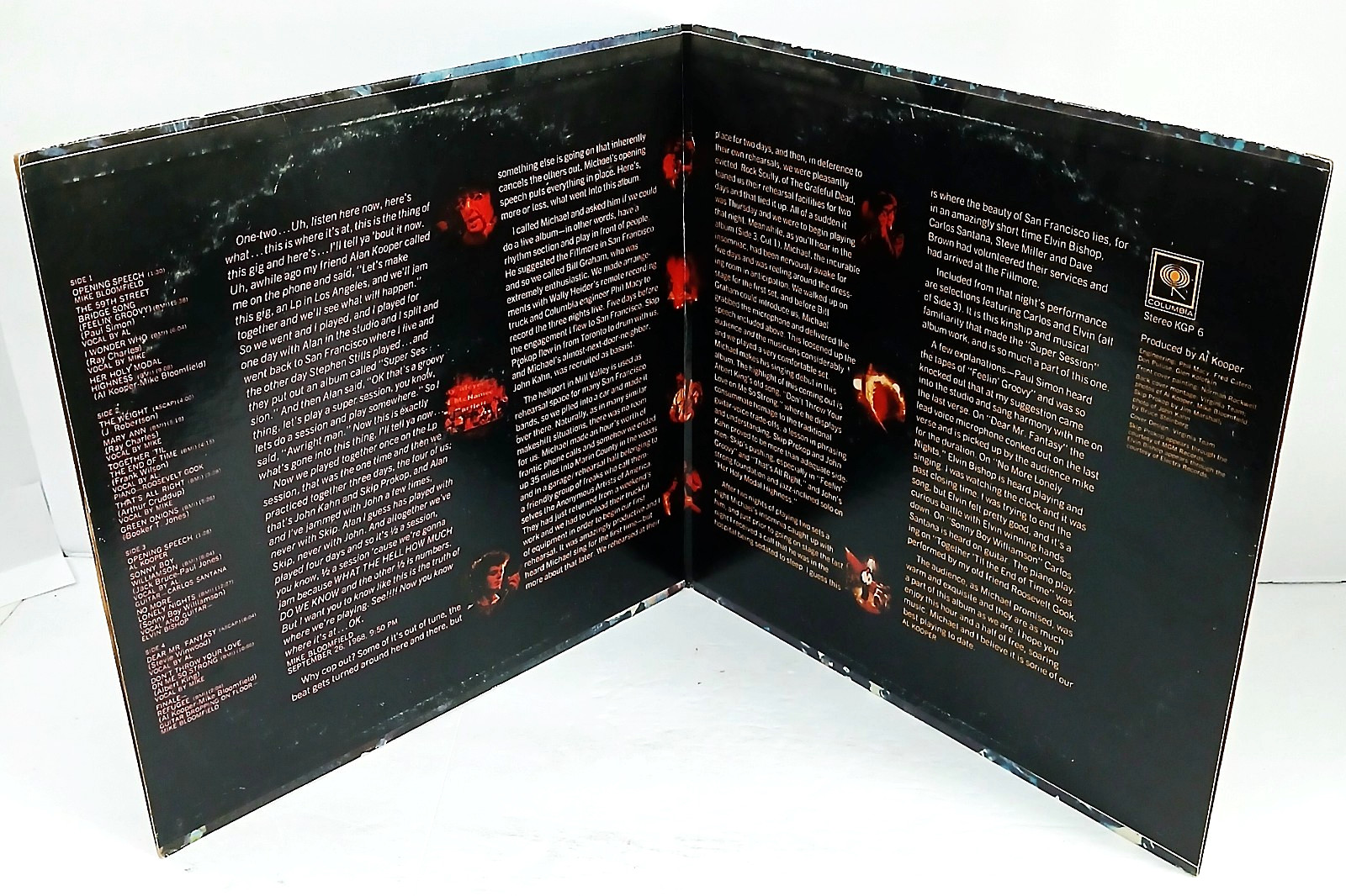 Mike Bloomfield & Al Kooper: Live Adventures – 1969 2xLP (1st Press 2-Eye) Rock