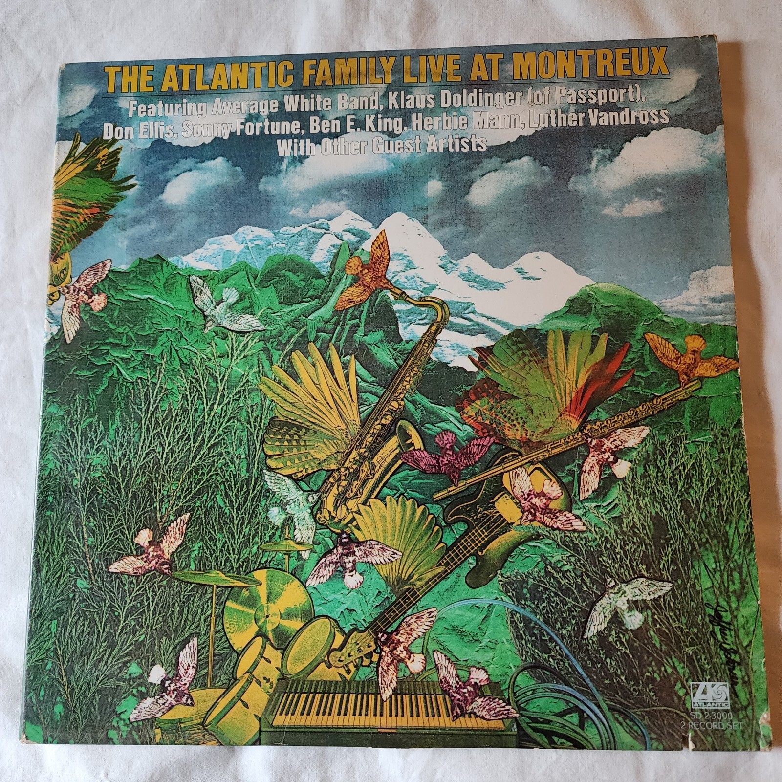 Various Artists “Atlantic Family Live at Montreux” 1978 Vinyl LP, Atl SD 2-3000