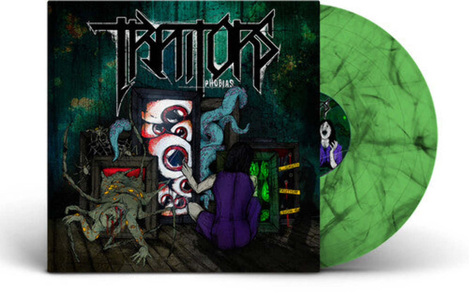 Traitors – Phobias [Indie-Exclusive Green & Black Marble Vinyl] NEW Vinyl