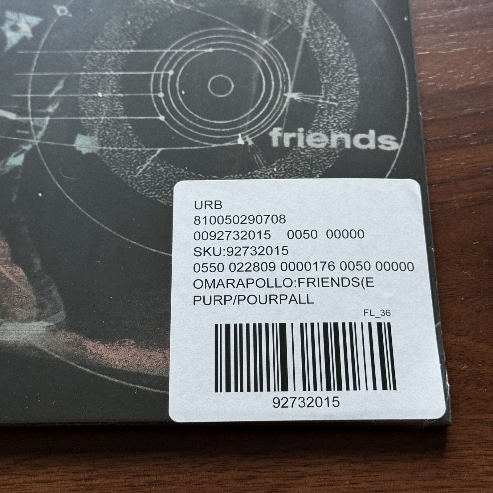 Omar Apollo – Friends – 🟣 Plum EP Vinyl Limited UO Edition x/1000 – New ✅