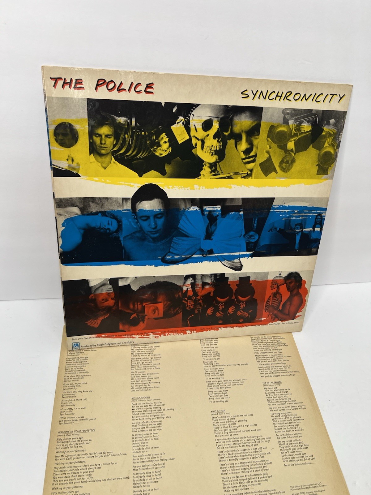 The Police – Synchronicity Record 1983 Original Vinyl LP, Album VG CLEAN Vintage