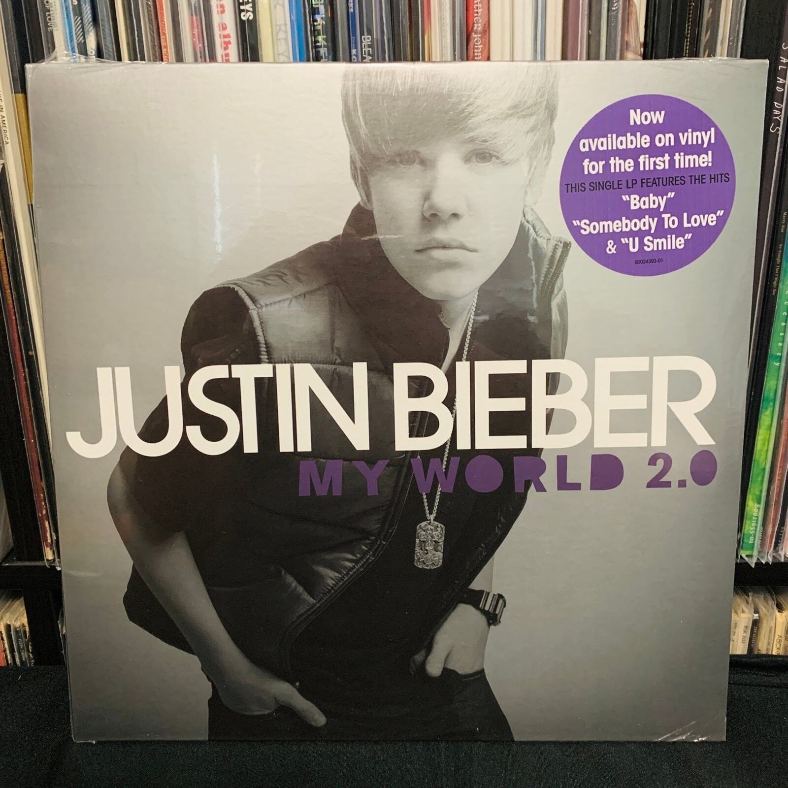 Justin Bieber – My World 2.0 Vinyl LP NEW SEALED RECORD