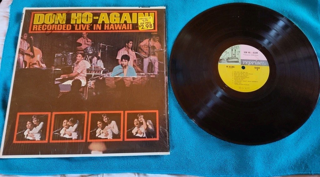 Don Ho Again! Live Hawaii,Reprise Records R-6186,USA,Record,Partially Sealed.