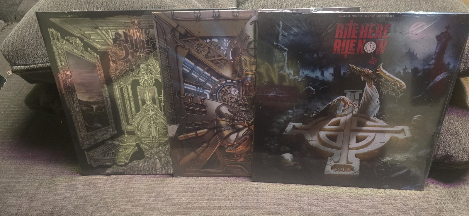 GHOST – Skeleta phantomime rite here rite now 3 color Vinyl LP lot all sealed