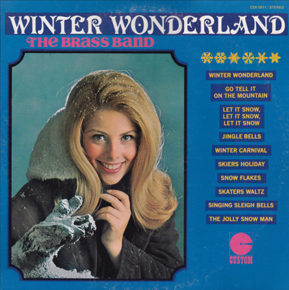 The Brass Band Winter Wonderland FACTORY SEALED Vinyl LP Various Artists