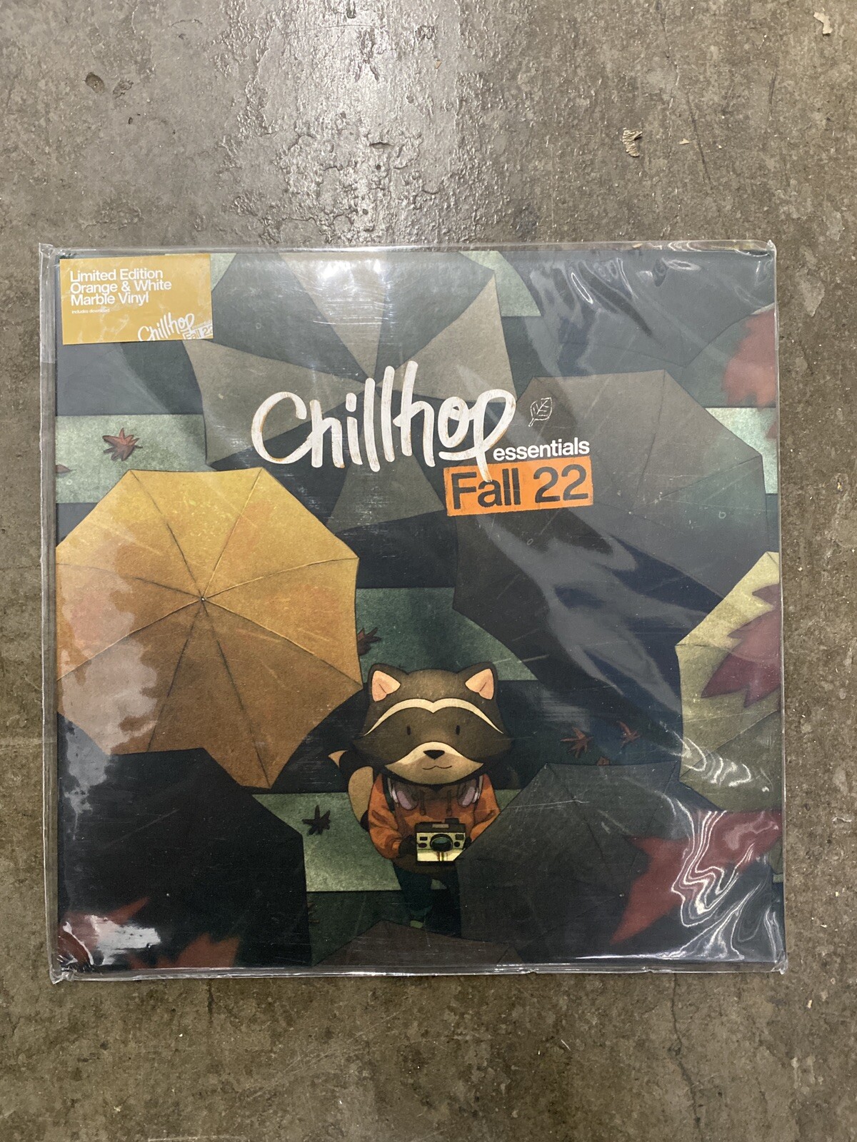 Various Artists Chillhop Essentials Fall ’22 Orange & White Colored Vinyl LE200