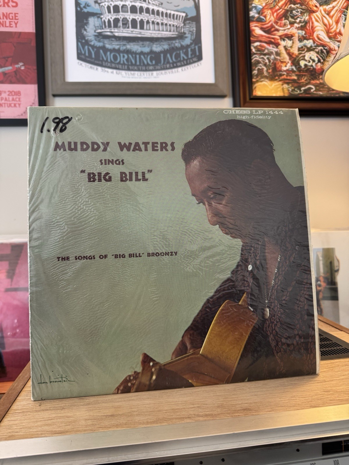 Muddy Waters Sings Big Bill Broonzy – 1960 Chess LP-1444 Vinyl LP NM In Shrink