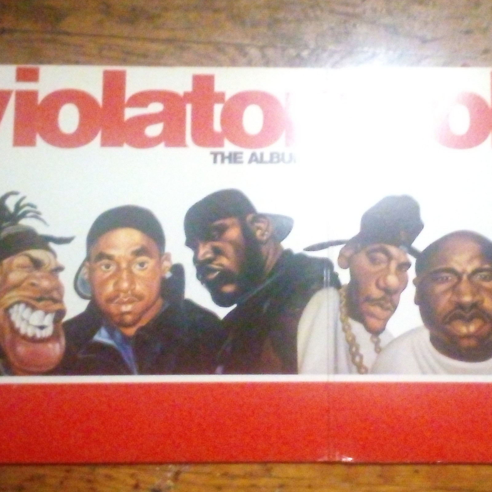Violator Violator: The Album 12″ Vinyl LP Hip-Hop Rap Cardboard Sleeve