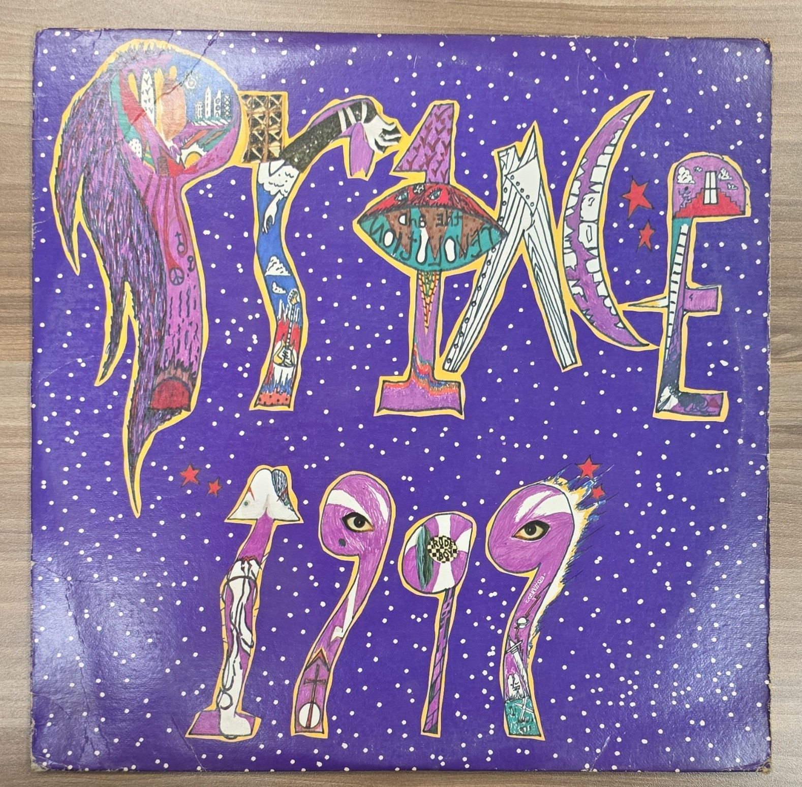 Prince 1999 2xLP Vinyl 12″ 33 RPM Warner Bros. 1982 1-23772 Rock Funk/Soul