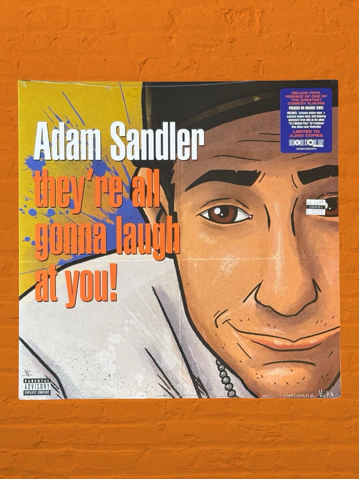 Adam Sandler They’re All Gonna Laugh At You! RSD Record Store Day 2026 LE 2000