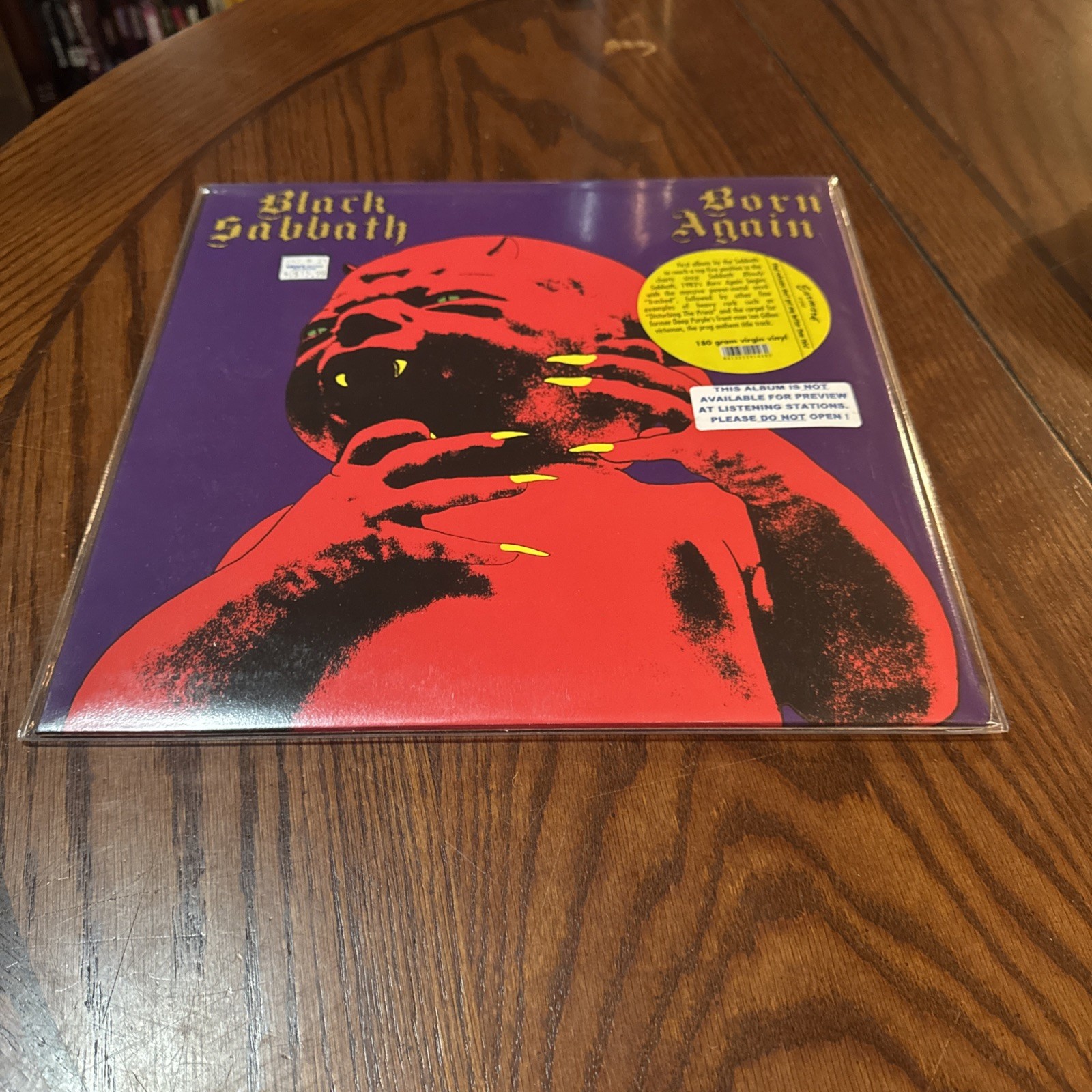 BLACK SABBATH Born Again SEALED Audiophile Italy 2004 EARMARK