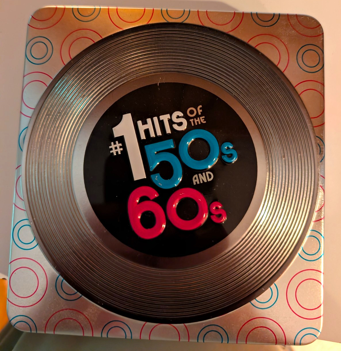 100 Hits #1 Hits of the 50s and 60s Compilation Pop Record Black